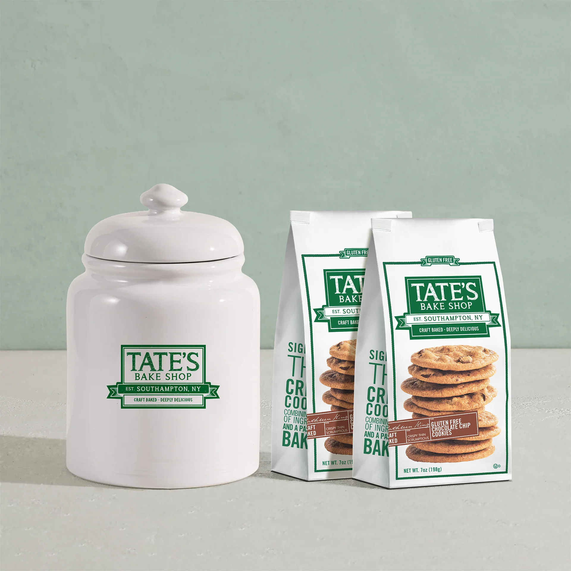 Tate's Signature Ceramic Cookie Jar - Image 4