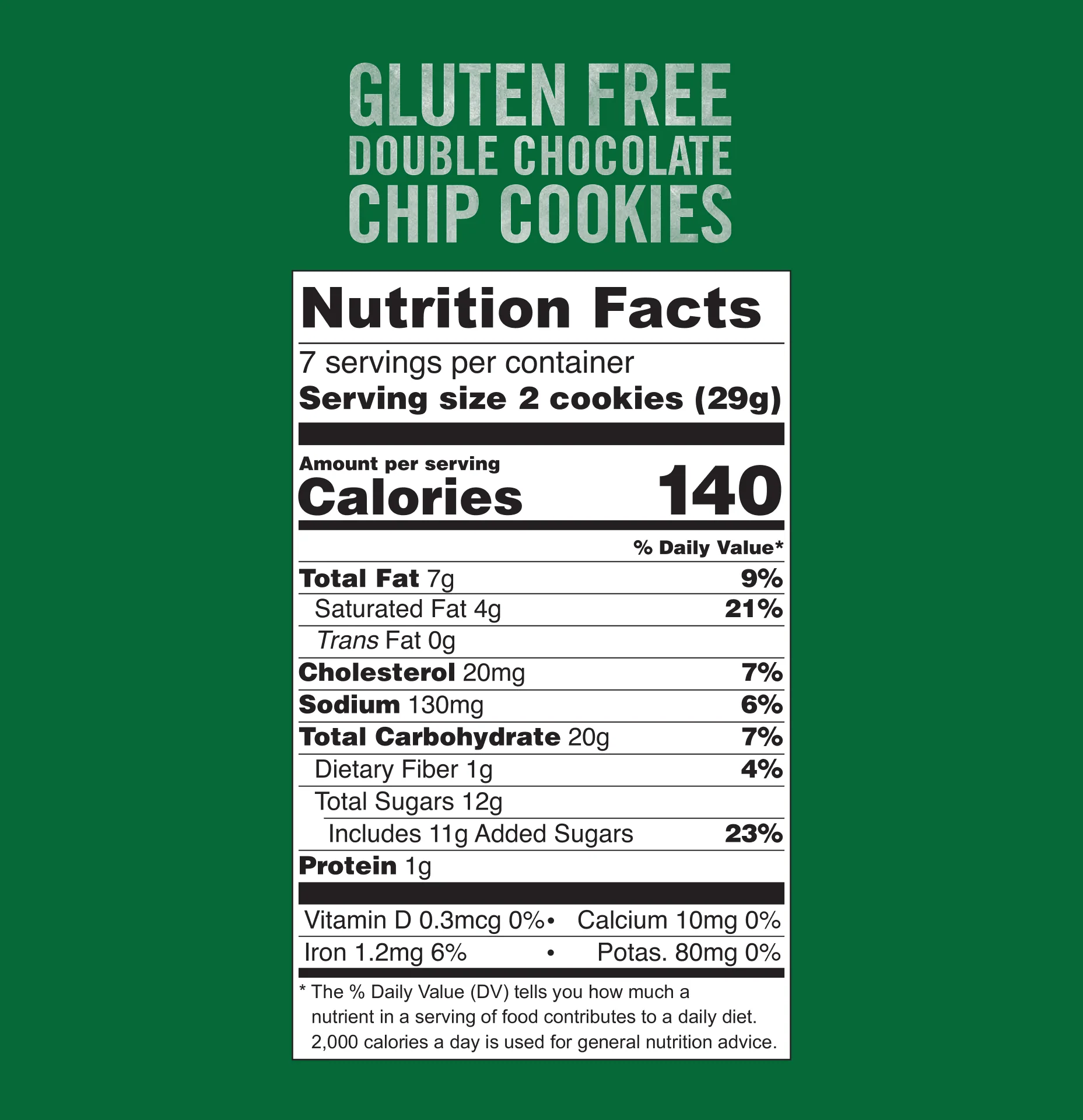 Gluten Free Double Chocolate Chip Cookies - Image 3
