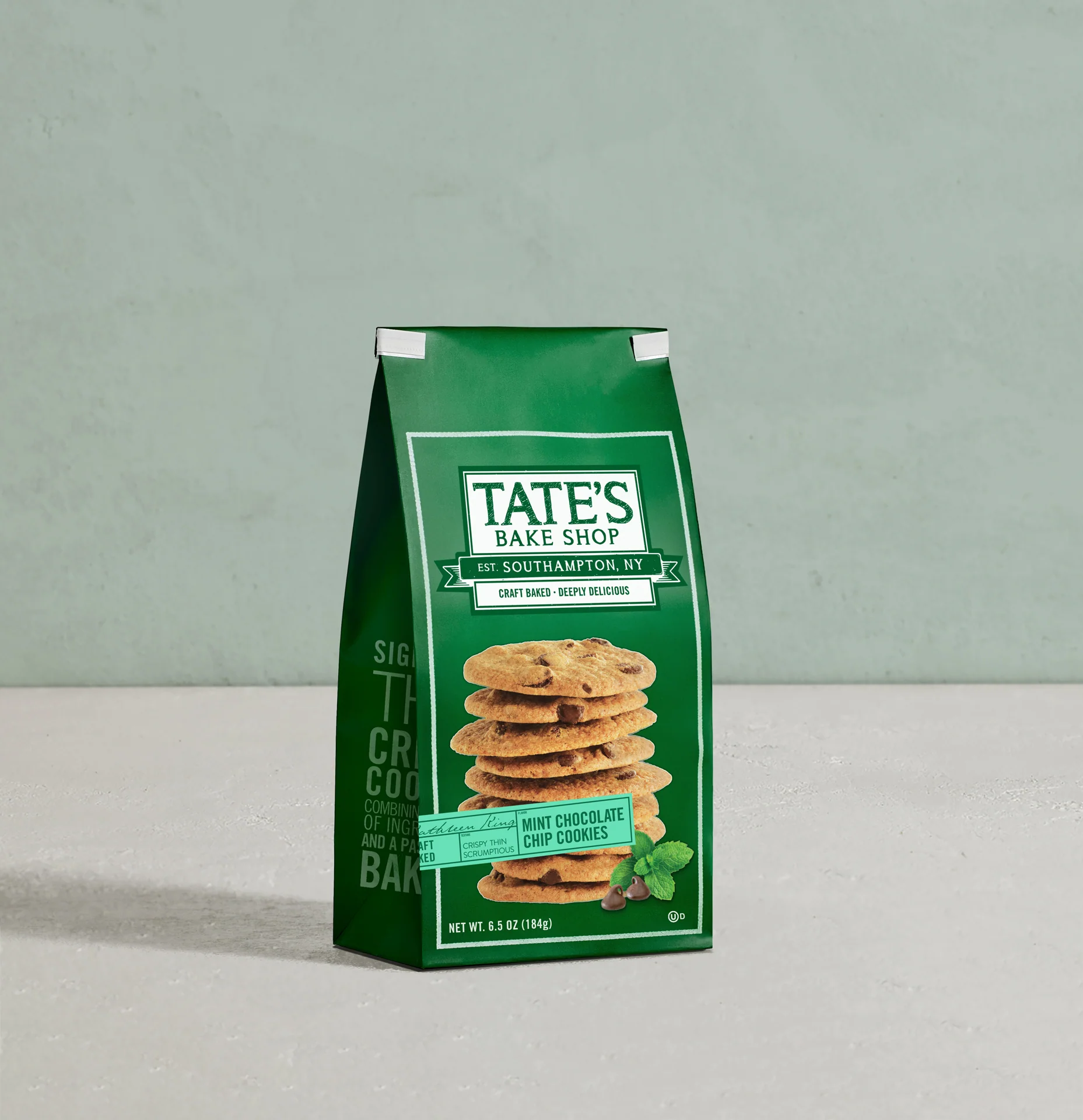 Mint Chocolate Chip Cookies