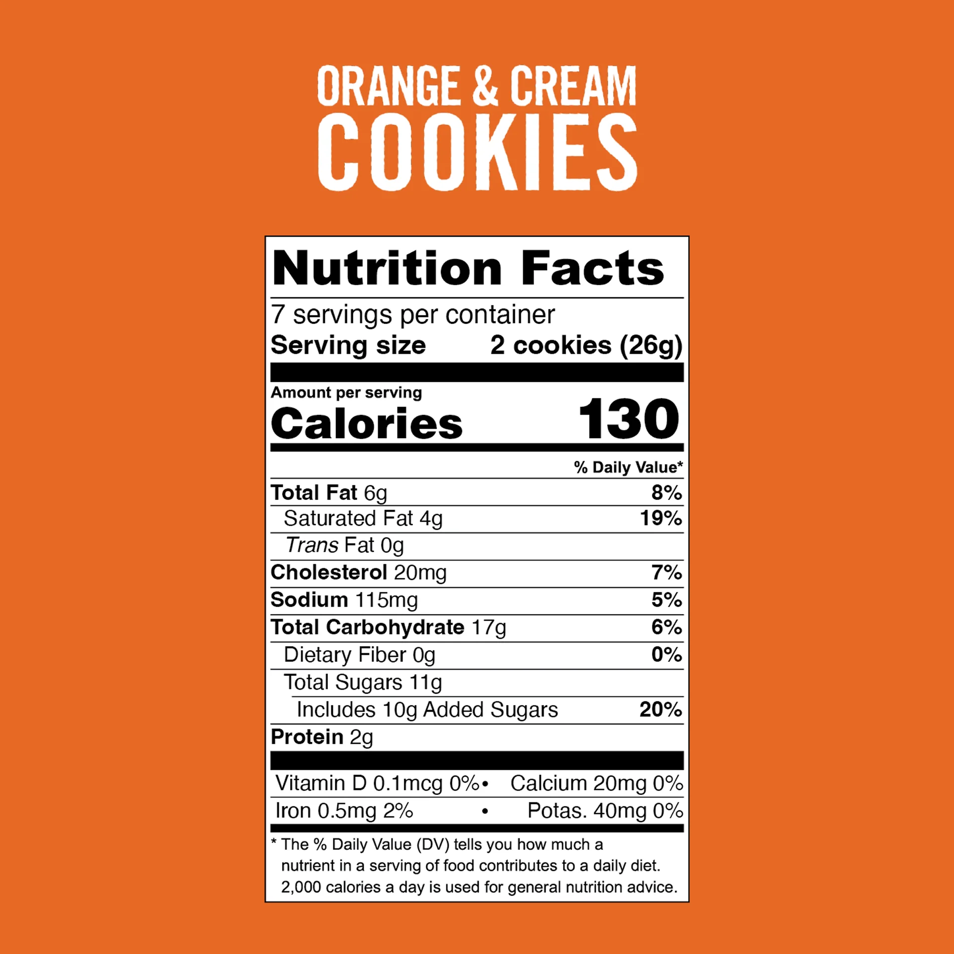 Orange and Cream Cookies - Image 4